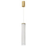 NOWOŚĆ ML2729 Lampa wisząca Trivia Gold 10W LED CCT IP44 Milagro