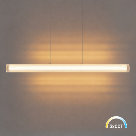 NOWOŚĆ ML2732 Lampa wisząca Trivia Gold 16W LED CCT IP44 Milagro