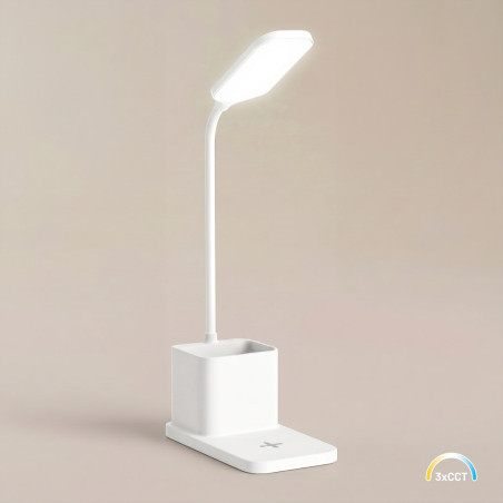 NOWOŚĆ ML2921 Lampka biurkowa Vade 2W LED Biała Milagro