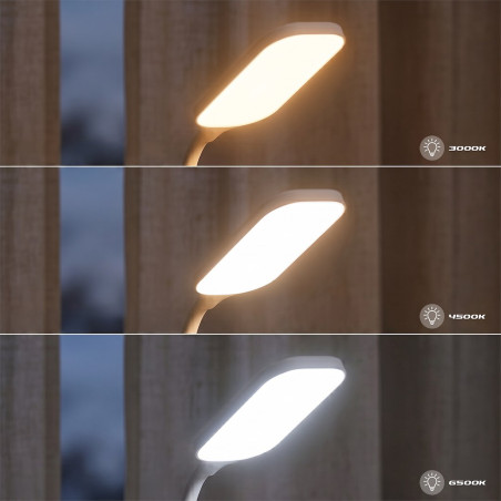 NOWOŚĆ ML2921 Lampka biurkowa Vade 2W LED Biała Milagro