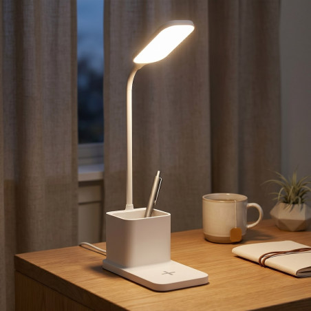 NOWOŚĆ ML2921 Lampka biurkowa Vade 2W LED Biała Milagro