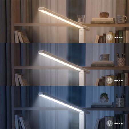 NOWOŚĆ ML2922 Lampka biurkowa Arlo 4W LED Biała Milagro
