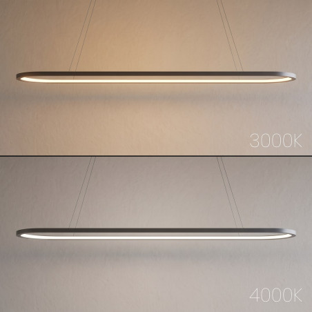 NOWOŚĆ ML2957 Lampa wisząca Saturno 30W LED CCT Czarny Milagro