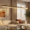 NOWOŚĆ ML2958 Lampa wisząca Saturno 30W LED CCT Złoty Milagro