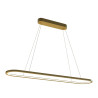 NOWOŚĆ ML2958 Lampa wisząca Saturno 30W LED CCT Złoty Milagro