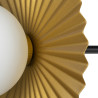 NOWOŚĆ MLP0295 Lampa sufitowa Bloom 2xG9 Czarno-złoty Milagro