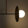 NOWOŚĆ MLP0296 Lampa sufitowa Bloom 2xG9 Granat-żółty Milagro