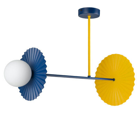 NOWOŚĆ MLP0296 Lampa sufitowa Bloom 2xG9 Granat-żółty Milagro
