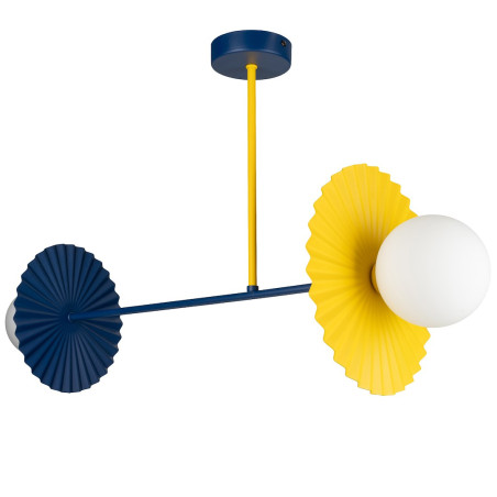 NOWOŚĆ MLP0296 Lampa sufitowa Bloom 2xG9 Granat-żółty Milagro