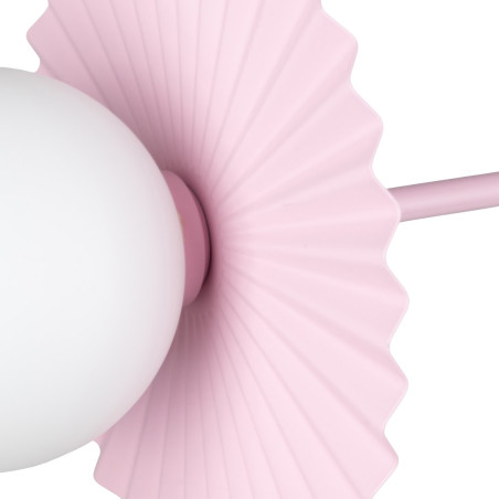 NOWOŚĆ MLP0297 Lampa sufitowa Bloom 2xG9 Róż-burgund Milagro