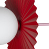 NOWOŚĆ MLP0297 Lampa sufitowa Bloom 2xG9 Róż-burgund Milagro