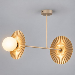 NOWOŚĆ MLP0298 Lampa sufitowa Bloom 2xG9 Beż-Taupe Milagro