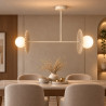 NOWOŚĆ MLP0298 Lampa sufitowa Bloom 2xG9 Beż-Taupe Milagro
