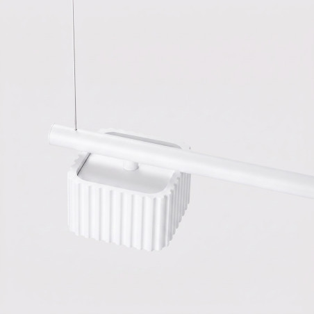 NOWOŚĆ Żyrandol RIFF 4 biały Gx53SL.3034 Sollux