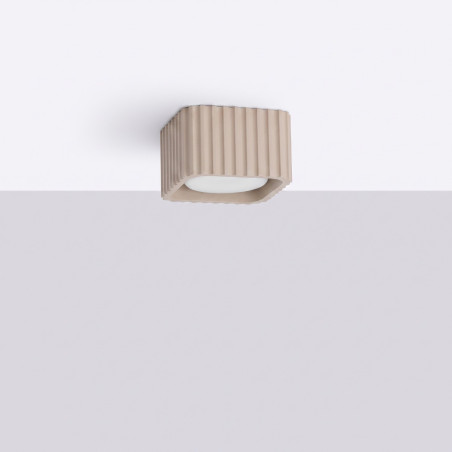 NOWOŚĆ Plafon RIFF 1 taupe Gx53SL.3039 Sollux