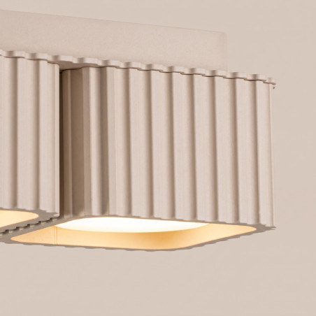 NOWOŚĆ Plafon RIFF 2 taupe Gx53SL.3040 Sollux