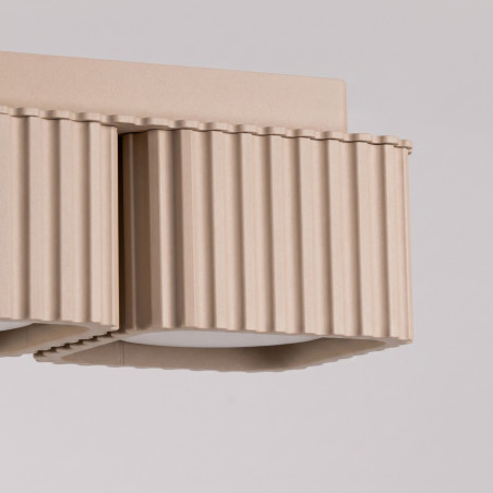 NOWOŚĆ Plafon RIFF 2 taupe Gx53SL.3040 Sollux