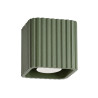 NOWOŚĆ Plafon RIFF 1 zielony oliwkowy GU10SL.3050 Sollux