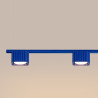 NOWOŚĆ Żyrandol RIFF 4 ultramaryna Gx53SL.3069 Sollux