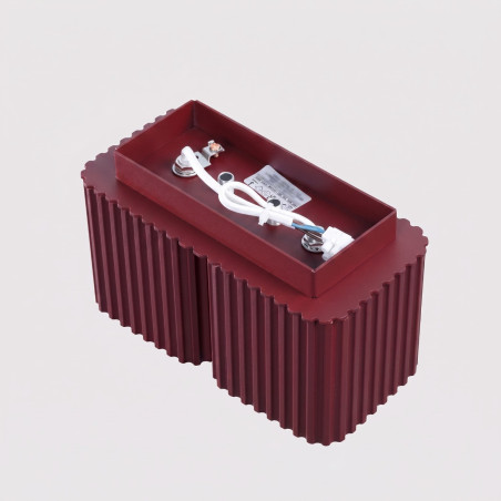 NOWOŚĆ Plafon RIFF 2 burgund GU10SL.3072 Sollux