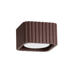 NOWOŚĆ Plafon RIFF 1 brązowy Gx53SL.3081 Sollux