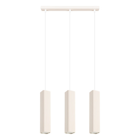 NOWOŚĆ Lampa wisząca RAYO 3L beżowaSL.3128 Sollux