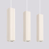 NOWOŚĆ Lampa wisząca RAYO 3L beżowaSL.3128 Sollux