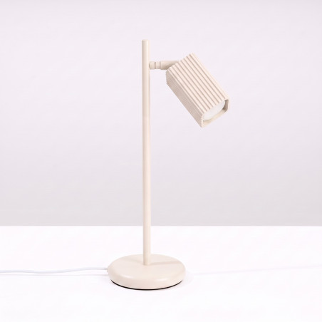 NOWOŚĆ Lampa biurkowa RAYO beżowaSL.3131 Sollux