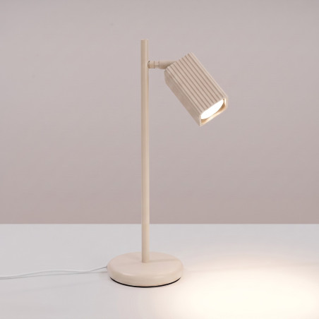 NOWOŚĆ Lampa biurkowa RAYO beżowaSL.3131 Sollux