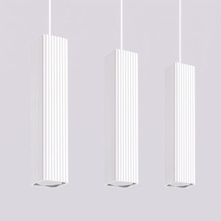 NOWOŚĆ Lampa wisząca RAYO 3L białaSL.3142 Sollux