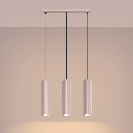 NOWOŚĆ Lampa wisząca RAYO 3L taupeSL.3156 Sollux