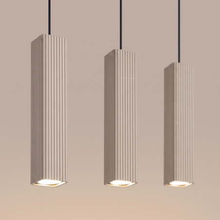 NOWOŚĆ Lampa wisząca RAYO 3L taupeSL.3156 Sollux