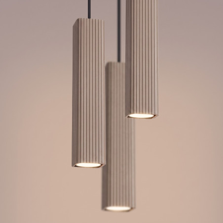 NOWOŚĆ Lampa wisząca RAYO 3P taupeSL.3157 Sollux