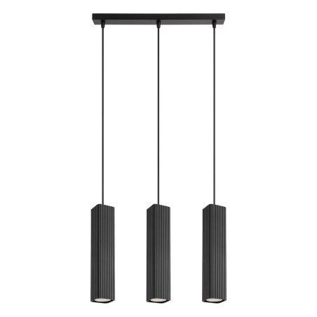 NOWOŚĆ Lampa wisząca RAYO 3L czarnaSL.3170 Sollux