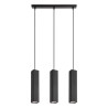 NOWOŚĆ Lampa wisząca RAYO 3L czarnaSL.3170 Sollux