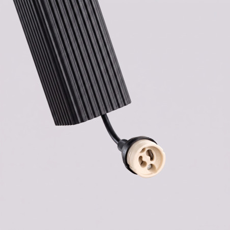 NOWOŚĆ Lampa wisząca RAYO 3L czarnaSL.3170 Sollux
