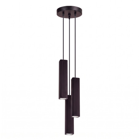 NOWOŚĆ Lampa wisząca RAYO 3P czarnaSL.3171 Sollux
