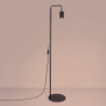 NOWOŚĆ Lampa podłogowa RAYO 1 czarnaSL.3174 Sollux