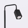 NOWOŚĆ Lampa podłogowa RAYO 1 czarnaSL.3174 Sollux