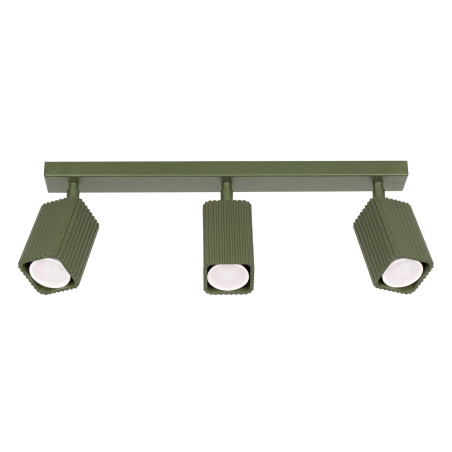 NOWOŚĆ Plafon RAYO 3L zielony oliwkowySL.3179 Sollux
