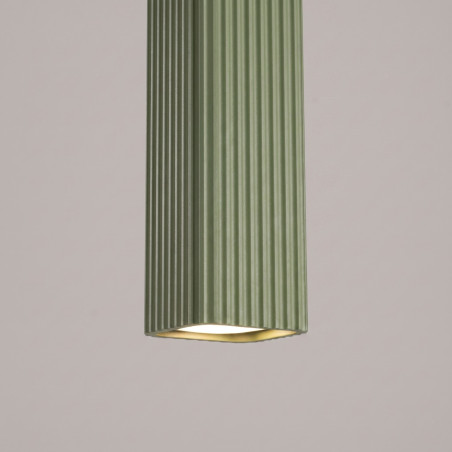 NOWOŚĆ Lampa wisząca RAYO 1 zielona oliwkowaSL.3183 Sollux