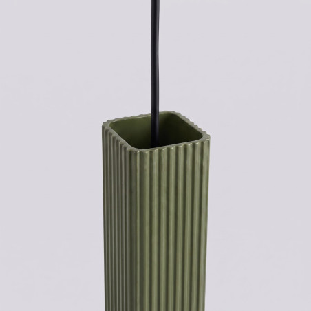 NOWOŚĆ Lampa wisząca RAYO 1 zielona oliwkowaSL.3183 Sollux
