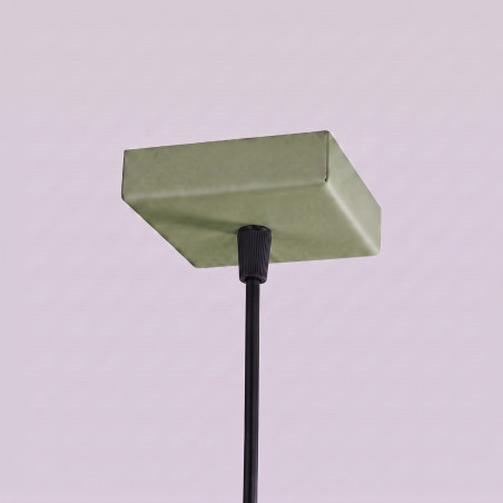 NOWOŚĆ Lampa wisząca RAYO 1 zielona oliwkowaSL.3183 Sollux