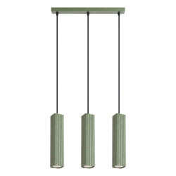 NOWOŚĆ Lampa wisząca RAYO 3L zielona oliwkowaSL.3184 Sollux