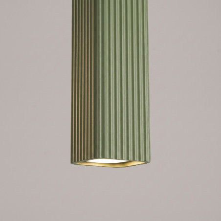 NOWOŚĆ Lampa wisząca RAYO 3L zielona oliwkowaSL.3184 Sollux