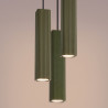 NOWOŚĆ Lampa wisząca RAYO 3P zielona oliwkowaSL.3185 Sollux