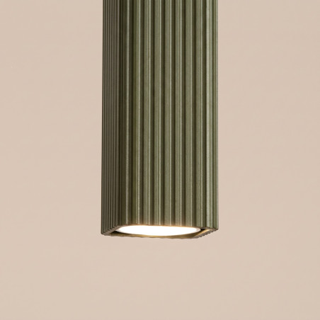 NOWOŚĆ Lampa wisząca RAYO 3P zielona oliwkowaSL.3185 Sollux