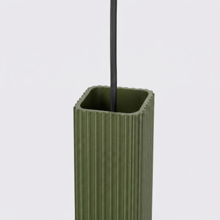 NOWOŚĆ Lampa wisząca RAYO 3P zielona oliwkowaSL.3185 Sollux