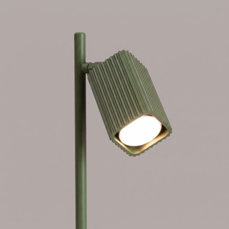 NOWOŚĆ Lampa biurkowa RAYO zielona oliwkowaSL.3187 Sollux