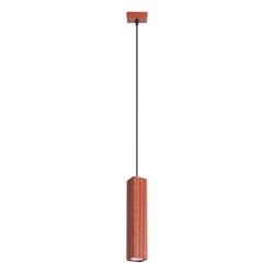 NOWOŚĆ Lampa wisząca RAYO 1 ochra czerwonaSL.3197 Sollux